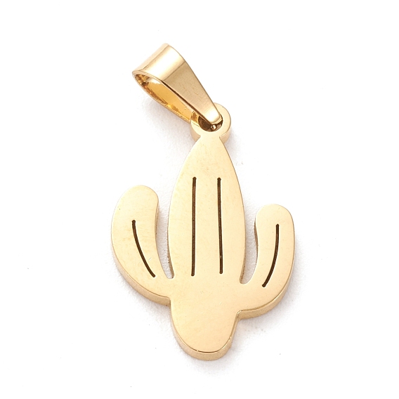 304 подвески из нержавеющей стали, лазерная резка, кактус