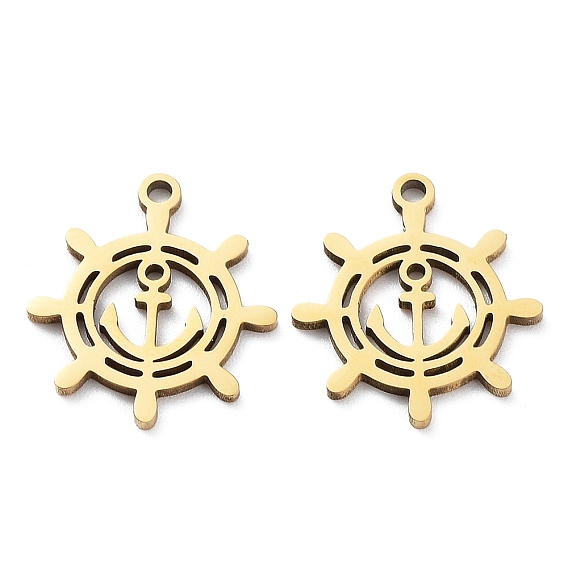 Ионное покрытие (ip) 316l подвески из хирургической нержавеющей стали, без никеля , очарование шлема