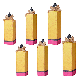 3шт. деревянные декоративные элементы в форме карандашей, для украшения стола к началу учебного года