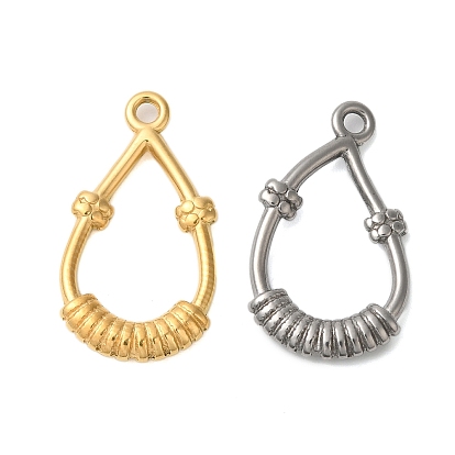 Ионное покрытие (ip) 304 подвески из нержавеющей стали, слезинки