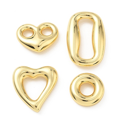 Латунные подвески, реальный 18 k позолоченный