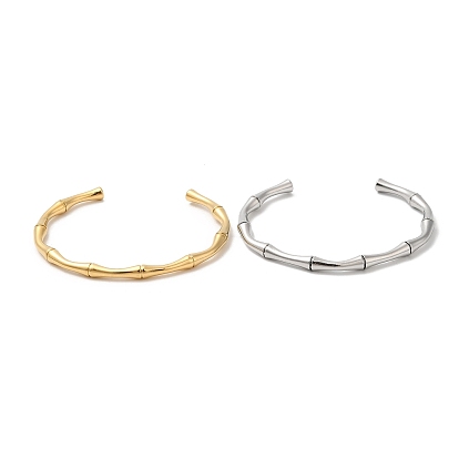 304 из нержавеющей стали манжеты браслеты, бамбуковый браслет из палочек