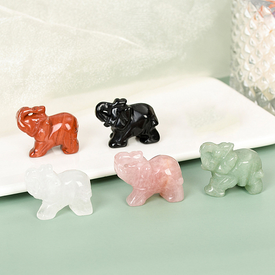 Украшения слона из драгоценных камней, украшения для дома