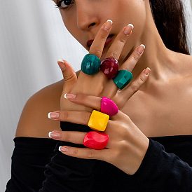 6шт. наборы акриловых колец