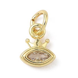 Латунь прелести циркония кубической, конский глаз и корона, с целью перехода в кольце, долговечный, без кадмия и без свинца