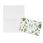 CRASPIRE Envelope and Floral Pattern Thank You Cards Sets, for Mother's Day Valentine's Day Birthday Thanksgiving Day