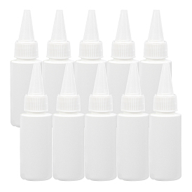 DIY Glue Bottles Kit, with Plastic Glue Bottles & Tip Caps, Silicone Funnel Hopper, Pig Hair Beaker Brush, Chalkboard Sticker Labels, Marker Pen