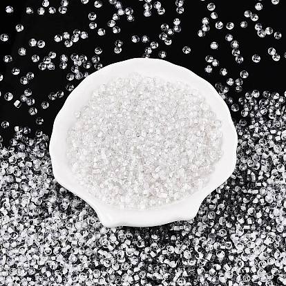 6/0 внутри цветные прозрачные стеклянные бусины, слеза, Топ пробуренной