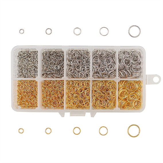 Железа открыты кольца прыжок