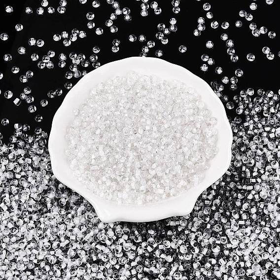 6/0 внутри цветные прозрачные стеклянные бусины, слеза, Топ пробуренной