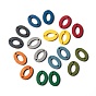 Painted Natural Poplar Wood Links, Oval