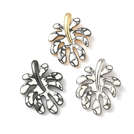 Латунь эмаль подвески, без кадмия и без свинца, долговечный, стойки покрытие, очарование листа