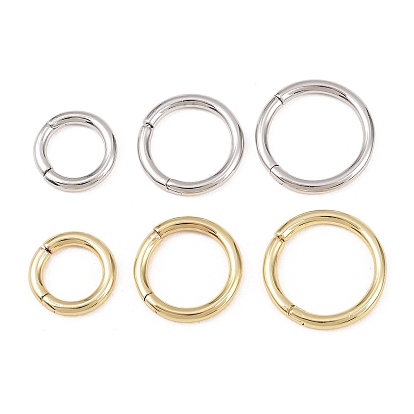 Латунная застежка Twister, стойки покрытие, долговечный, без кадмия и без свинца, кольцо