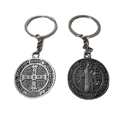 Alloy Cssml Ndsmd Cross God Father Religious Christianity Keychains