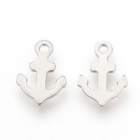 201 Stainless Steel Pendants, Anchor