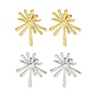 304 Stainless Steel Earring Findings, Ion Plating(IP)