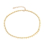 Brass Pendant Necklaces, with Curb Chains and Lobster Claw Clasps, Star