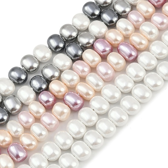 Гальванические оболочки жемчужные бусы пряди, рис