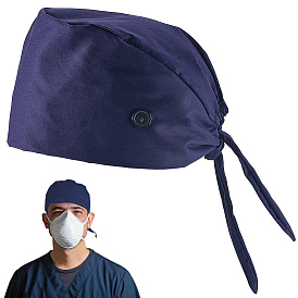 Bonnet chirurgical ajustable en polycoton