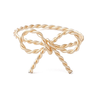 Кольца для женщин с бантом из медной проволоки