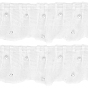 3-Layer Organza Ribbon, with Plastic Pearl Beads