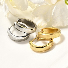 304 серьги из нержавеющей стали для женщин, с 316 ушными шпильками из хирургической нержавеющей стали, ионное покрытие (ip), кольцо