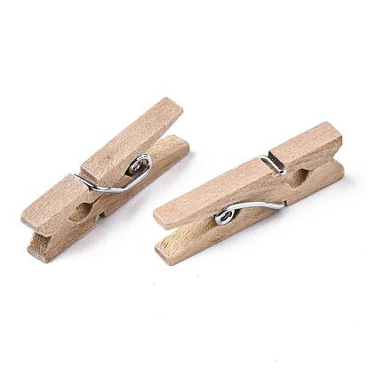 Wooden Craft Pegs Clips