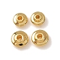 Латунные бусины, круглые, без кадмия и без свинца, стойки покрытие, долговечный