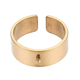 304 подвески из нержавеющей стали, регулируемые открытые кольца с подвесками, ионное покрытие (ip), полирование