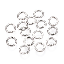 Латунные кольца прыжок открыт, пропил пилой закругленный, без никеля , Реальная платина