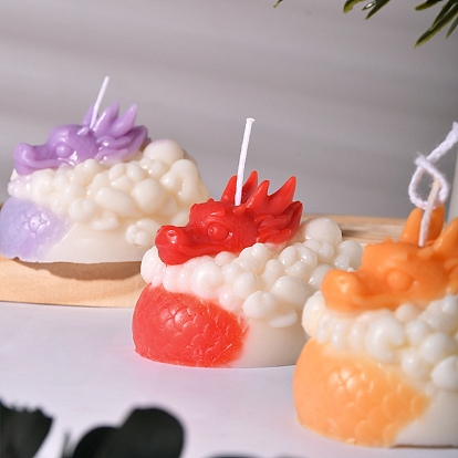 DIY Silicone Candle Molds, for Candle Making, Dragon