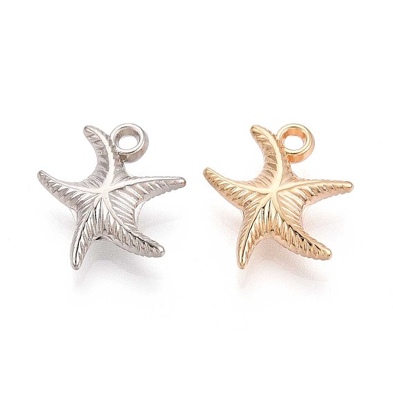 Пластмассовые подвески ccb, морская звезда