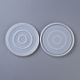 DIY Round Coaster Silicone Molds, Resin Casting Molds, For UV Resin, Epoxy Resin Jewelry Making