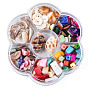 Natural Freshwater Shell & Sea Shell Beads, Flat Round & Chip & Cube & Nuggets & Shell