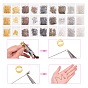 DIY Jewelry Making Kits, include Alloy Charms & Lobster Claw Clasps, Iron Jump Rings, 304 Stainless Steel Beading Tweezers, Carbon Steel Jewelry Pliers, Copper Wire