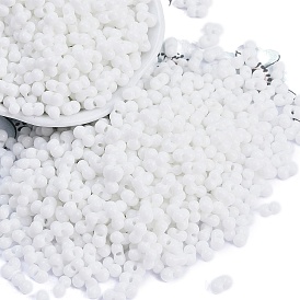 Выпечка краска стеклянные бусины, круглое отверстие, арахис