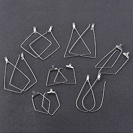 Шкентели нержавеющей стали, для сережек