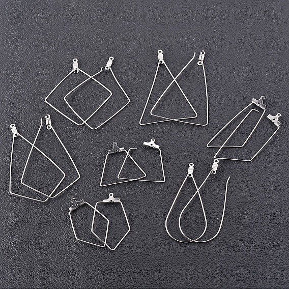 Шкентели нержавеющей стали, для сережек