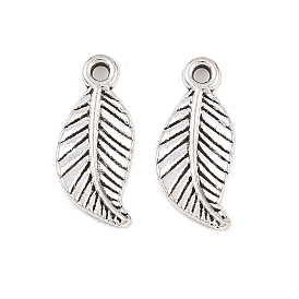 Сплавочные подвески тибетского стиля, лист прелести