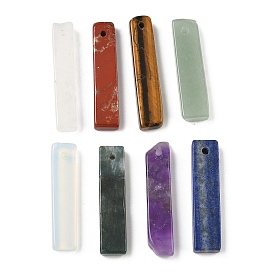 Драгоценный камень подвески, прямоугольник амулеты