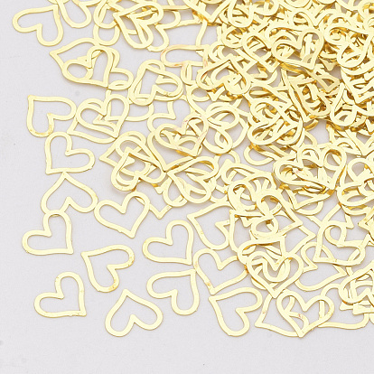 Brass Cabochons, Nail Art Decoration Accessories, Heart