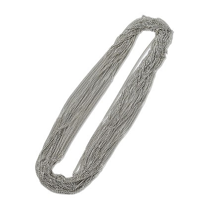 925 cadenas de plata de ley facetadas, soldada