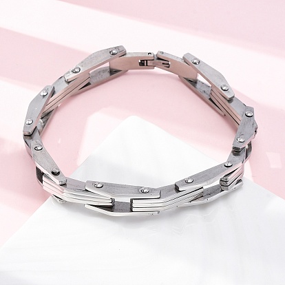 304 браслеты-цепочки из нержавеющей стали для женщин и мужчин