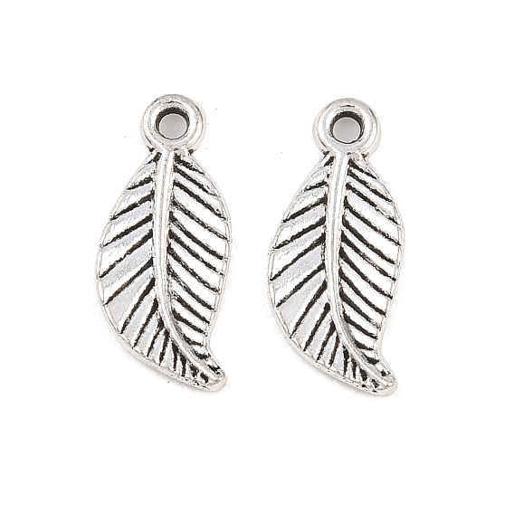 Сплавочные подвески тибетского стиля, лист прелести