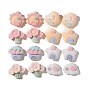 Flocking Resin Cabochons