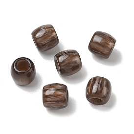 Непрозрачная смола европейский бисер, бусины с большим отверстием, баррель