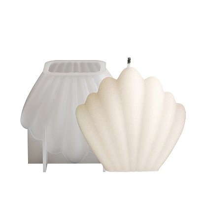 Силиконовые формы в форме ракушки своими руками, для изготовления подсвечников, для уф-смолы, изготовление форм из эпоксидной смолы