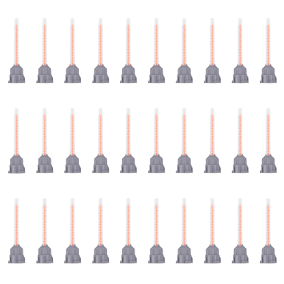 Пластиковые насадки для смешивания эпоксидной смолы, насадка для смешивания для клея ab