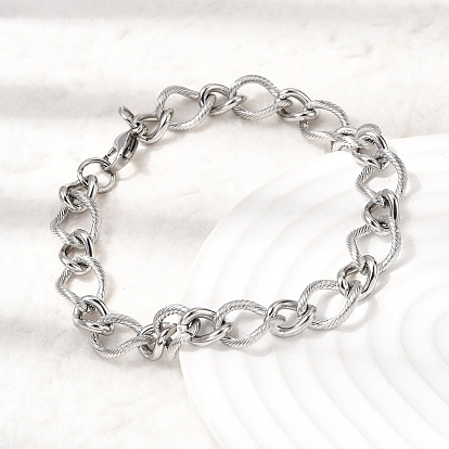 201 Браслеты из нержавеющей стали с цепочками для мужчин