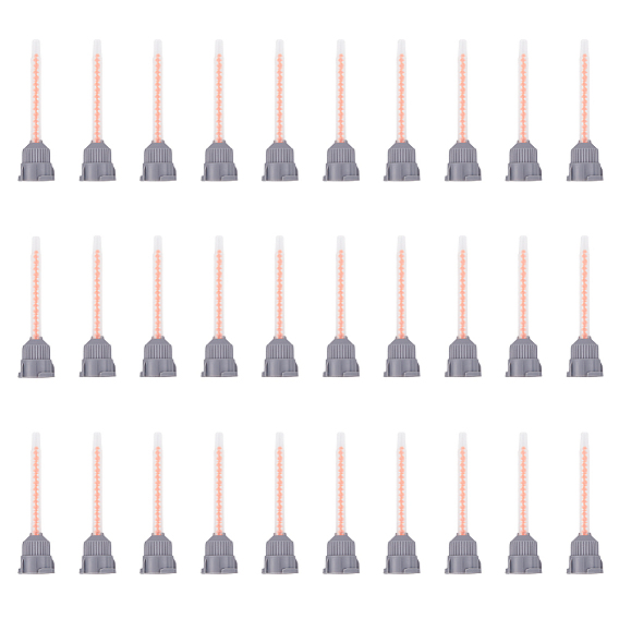 Пластиковые насадки для смешивания эпоксидной смолы, насадка для смешивания для клея ab